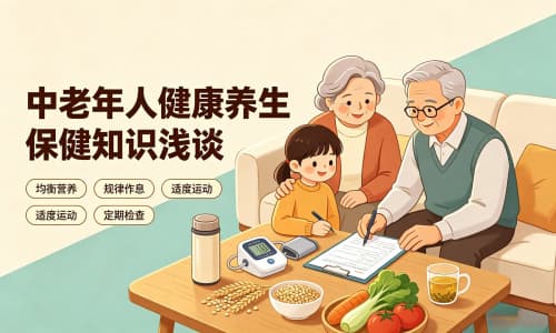 中老年人健康养生保健知识浅谈