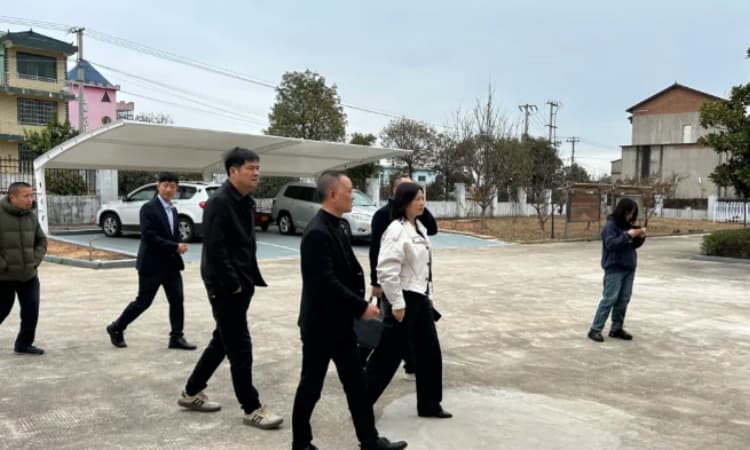 抓实安全排查守护康养家园，民政领导莅临莲孝养老督导安全管理工作(图1)